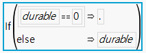 Column Formula for durable0