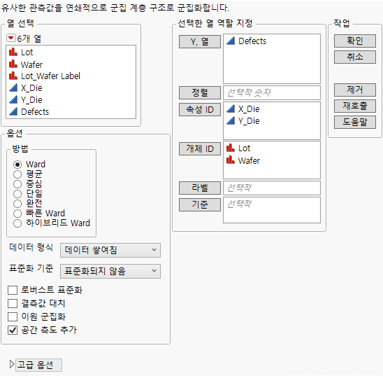 Completed Clustering Launch Window