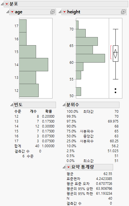 The Initial Distribution Report Window