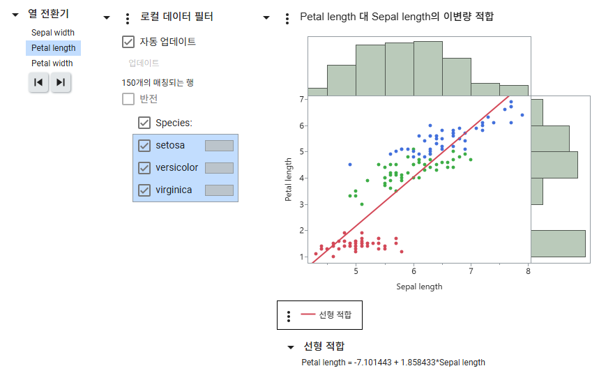 Initial Selections Initial Selections