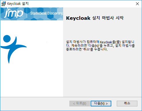 Keycloak Welcome Window Keycloak Welcome Window