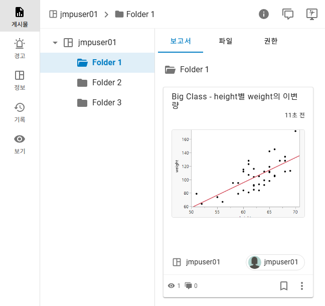 Post Summary in a Space and Folder (Grid Format) Post Summary in a Space and Folder (Grid Format)