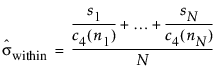 Equation shown here Equation shown here