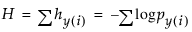 Equation shown here Equation shown here