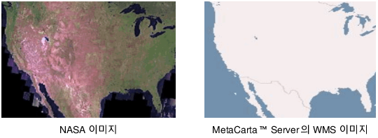 Examples of NASA and WMS Maps