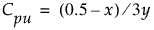 Equation shown here Equation shown here