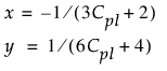 Equation shown here Equation shown here