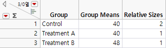 Bacteria.jmp Data Table