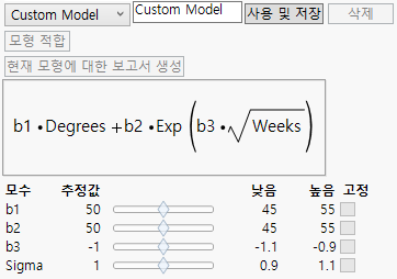 Updated Model Specification Report