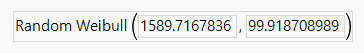 Completed Formula Window