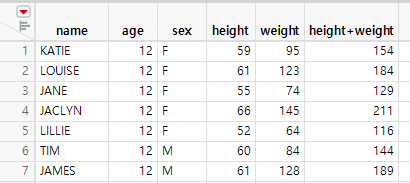Data Table with Formula Column