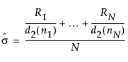 Equation shown here Equation shown here