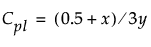 Equation shown here Equation shown here
