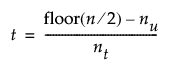Equation shown here