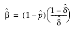 Equation shown here