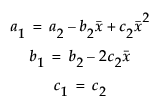 Equation shown here Equation shown here