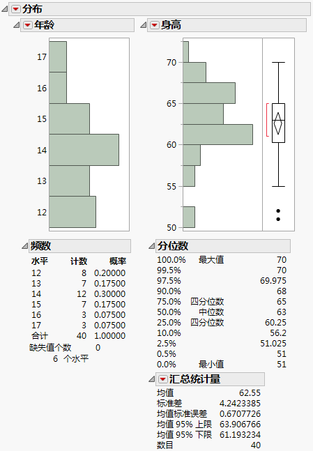 The Initial Distribution Report Window