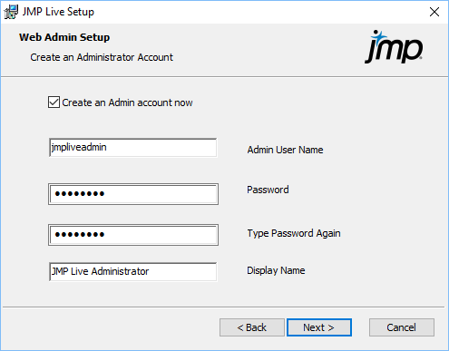 Create an Administrator Account Create an Administrator Account