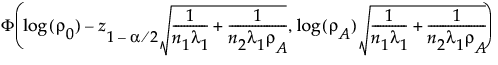 Equation shown here Equation shown here