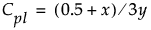 Equation shown here Equation shown here