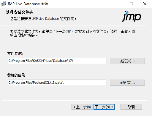 Specify Installation Folders