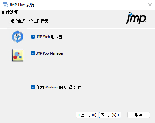 Component Selection Window