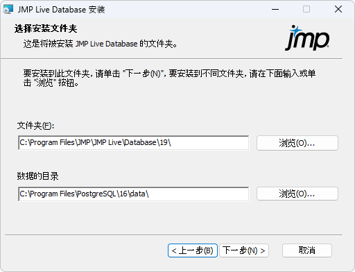 Specify Installation Folders Specify Installation Folders