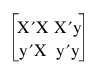 Equation shown here Equation shown here