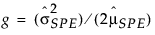 Equation shown here Equation shown here