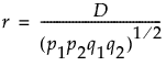 Equation shown here Equation shown here