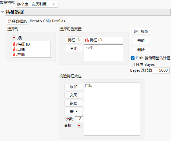 Complete Profile Data Outline