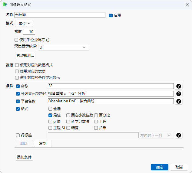 Create Semantic Format