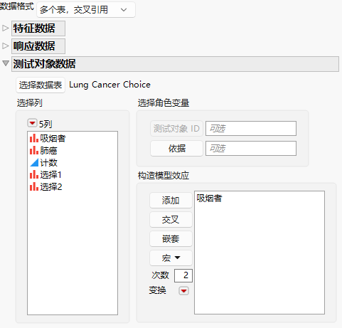 Completed Subject Data Panel