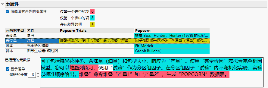 Different Table Variables
