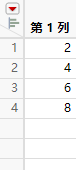 Example of a Sequence of Data