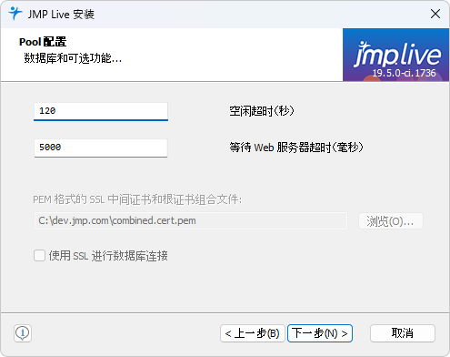 Configure JMP Settings Configure JMP Settings