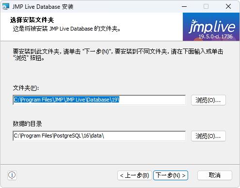 Specify Installation Folders Specify Installation Folders