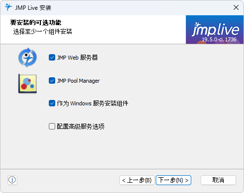 Component Selection Window Component Selection Window