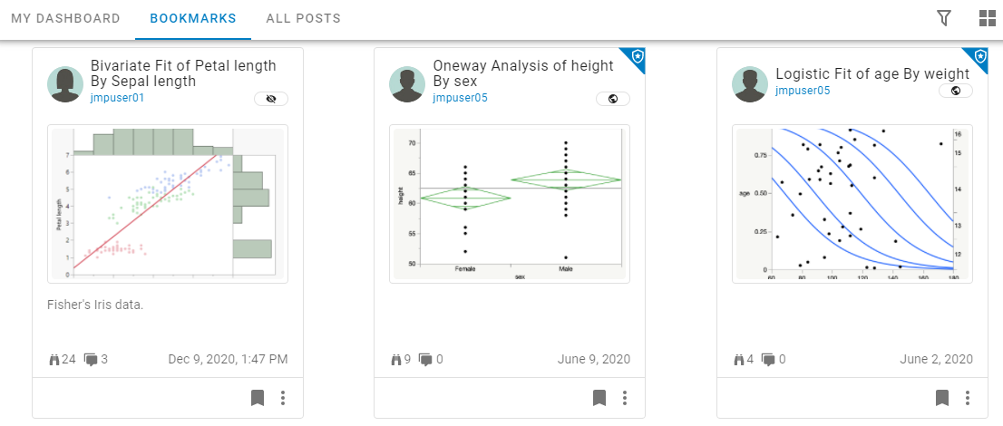 Bookmarks Page Bookmarks Page