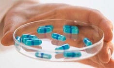 Pills in a petrie dish
